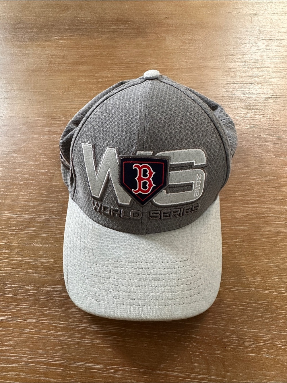 New Era Gray Boston Red Sox World Series Cap